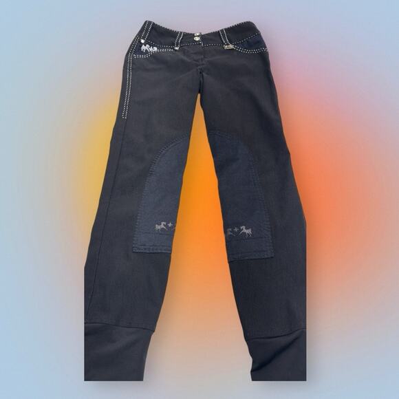 LADIES Black BREECHES Size 24 - Picture 5 of 6